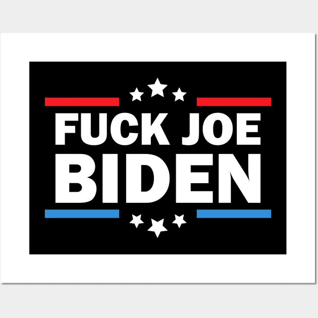 fuck joe biden Wall Art by marscarey